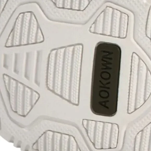 Aokown Breathable Dog Pet Shoes Anti-Slip Mesh Boots Beige & Green Durable Daily - Picture 8 of 11